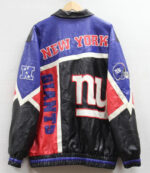 Maker of Jacket Fashion Jackets G III Carl Banks New York Mets Leather