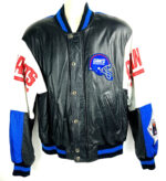 Maker of Jacket Black Leather Jackets Vintage NFL G III Buffalo Bills