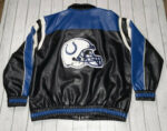 Vintage NFL Indianapolis Colts Football Leather Jacket