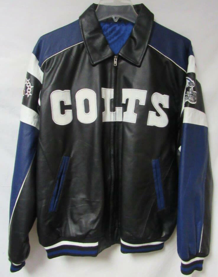 Vintage Champions Indiana Colts Hoodie L - Blue