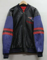 New England Patriots Logo NFL Leather Jacket For Men And Women -  Freedomdesign