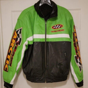 Vintage Team Arctic Cat Racing Leather Jacket