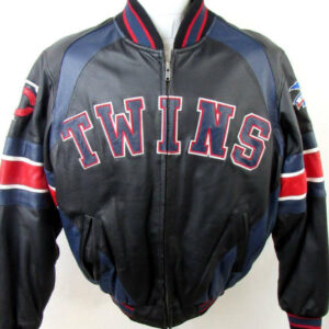 Maker of Jacket MLB Minnesota Twins Team Blue Delong Varsity