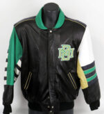 MLB Team Milwaukee Brewers Baseball Leather Jacket