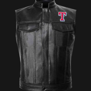 MLB Texas Rangers Red Satin Jacket - Maker of Jacket