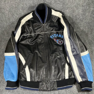 Maker of Jacket Black Leather Jackets Vintage NFL G III Buffalo Bills