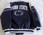 Penn State Nittany Lions Full Zip Leather Jacket