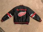 Detroit Red Wings 58 Sports Leather Jacket