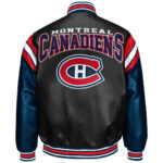 Montreal Canadiens Pregame Multi NHL Leather Jacket