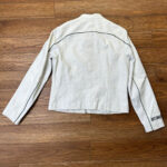 NASCAR Dale Earnhardt 88 White Leather Jacket