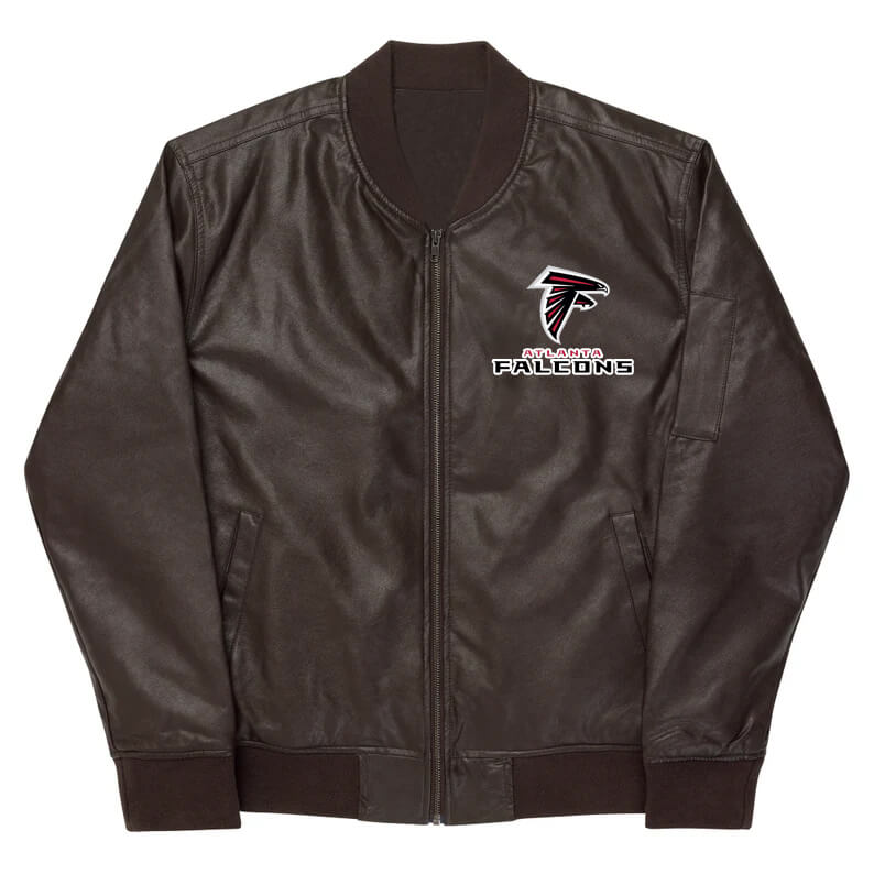 Maker of Jacket NFL Atlanta Falcons Sports Leather