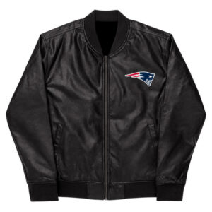 Maker of Jacket Fashion Jackets New England Patriots Black White Bomber