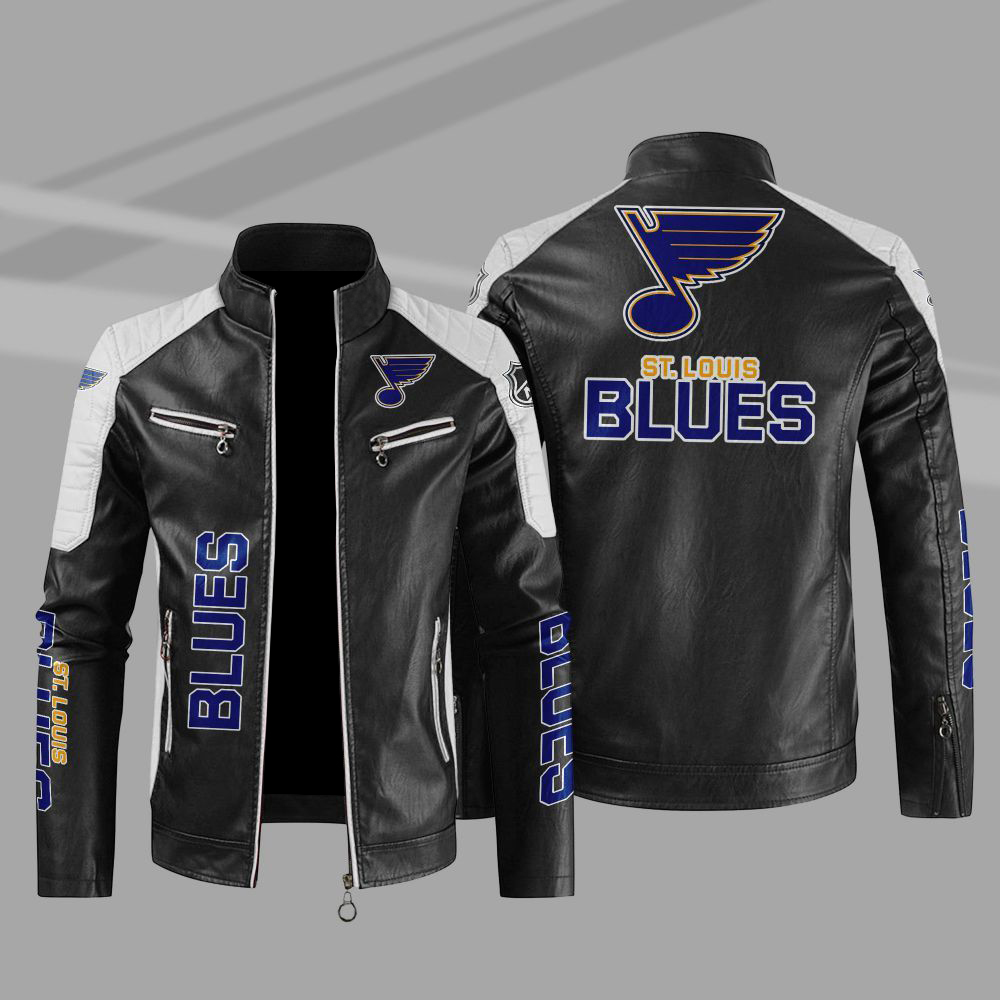 NHL St. Louis Blues Leather Jacket