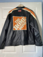 Tony Stewart Home Depot NASCAR Leather Jacket