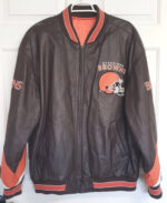 Cleveland Browns Classic Leather Football Collar