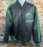 Vintage NY Jets Carl Banks G-III Leather Jacket