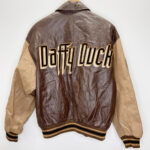 Vtg Looney Tunes Daffy Duck Leather Jacket