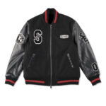 Black Hysteric Glamour Wind and Sea Varsity Jacket - Maker of Jacket