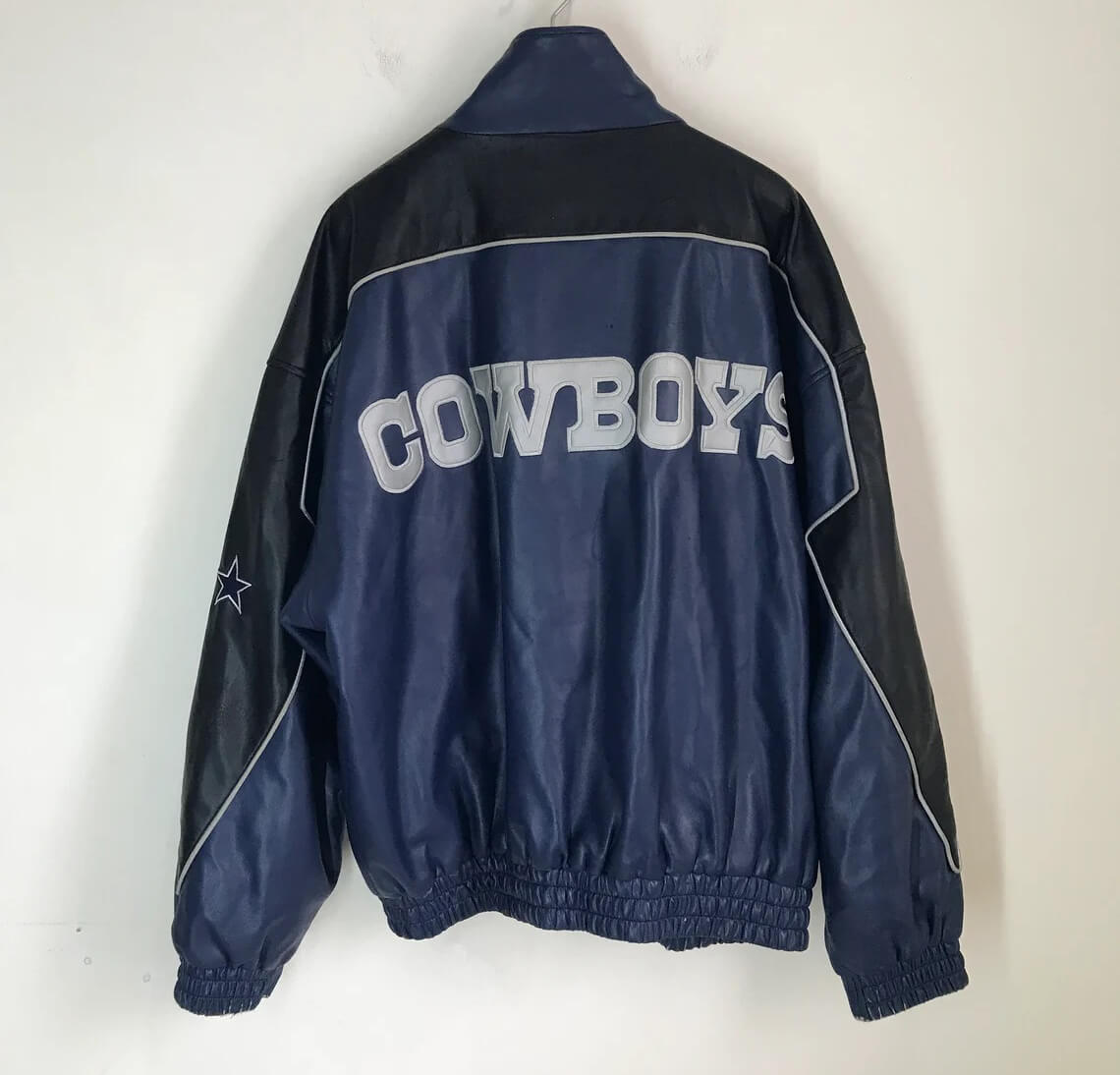 Maker of Jacket NFL Dallas Cowboys Multicolor Leather