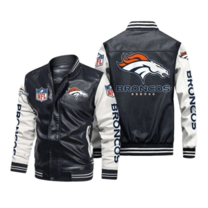 Denver Broncos 80's Royal Blue Bomber Jacket