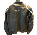 Ducati Meccanica Motorcycle Racing Leather Jacket