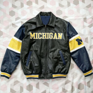 G-III Michigan Wolverines Licensed Bomber Jacket