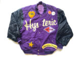 Hysteric Et Vous Paris Purple Black Varsity Jacket