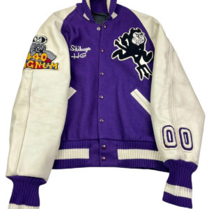 Maker of Jacket Varsity Jackets Hysteric Glamour Blue and Cream