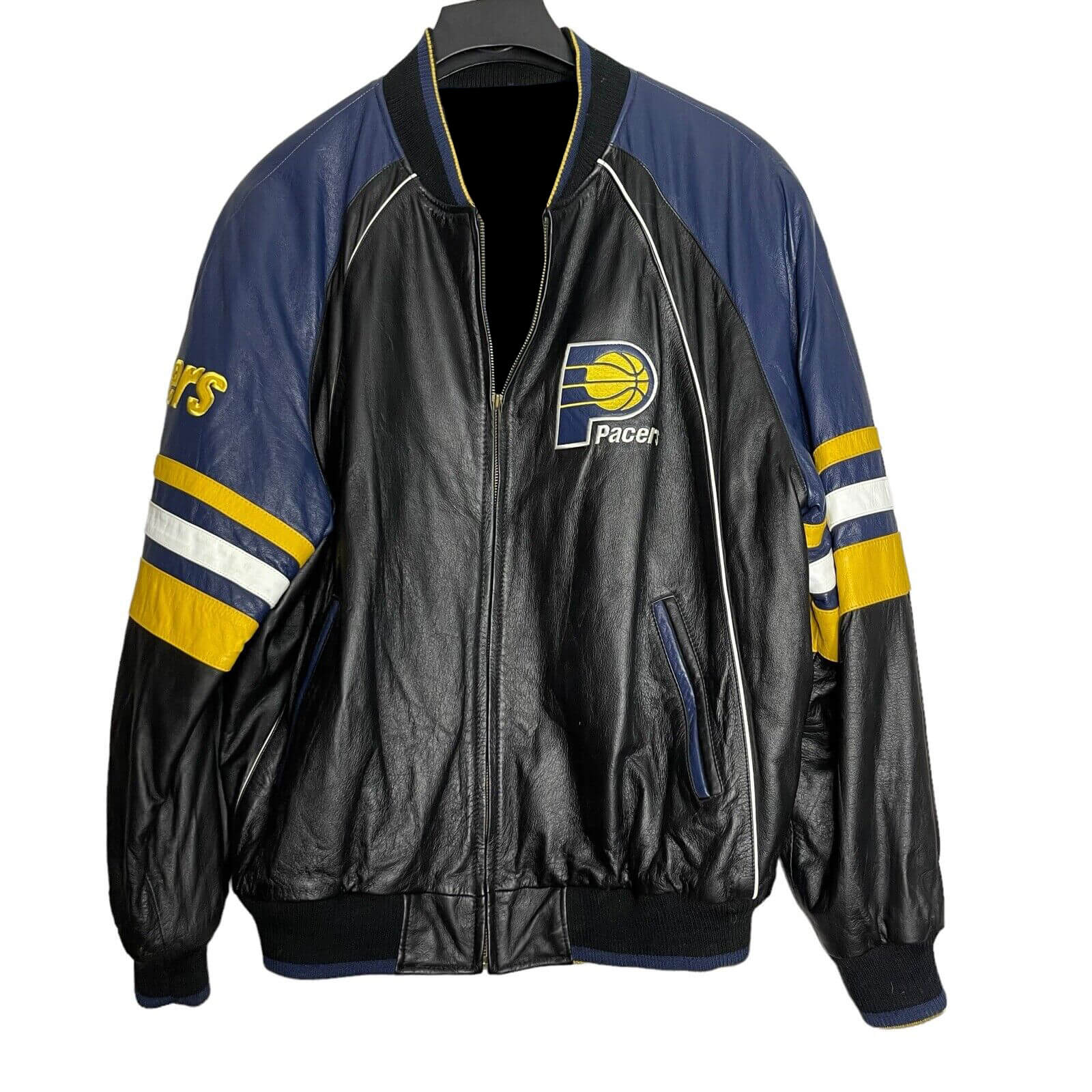 Maker of Jacket NBA Teams Indiana Pacers Basketball Leather Jacket