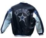 NFL Dallas Cowboys Leather Varsity Jacket