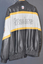 NFL Football Team Pittsburgh Steelers Leather Jacket
