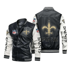 New Orleans Saints Football Bomber Jacket Nfl Custom All Over Print Jacket  - Best Seller Shirts Design In Usa