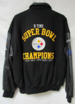 Pittsburgh Steelers 5 Time Super Bowl Champions Jacket