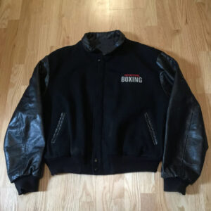 Showtime Championship Boxing Black Varsity Jacket