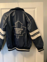Toronto Maple Leafs Black G III Sports Leather Jacket