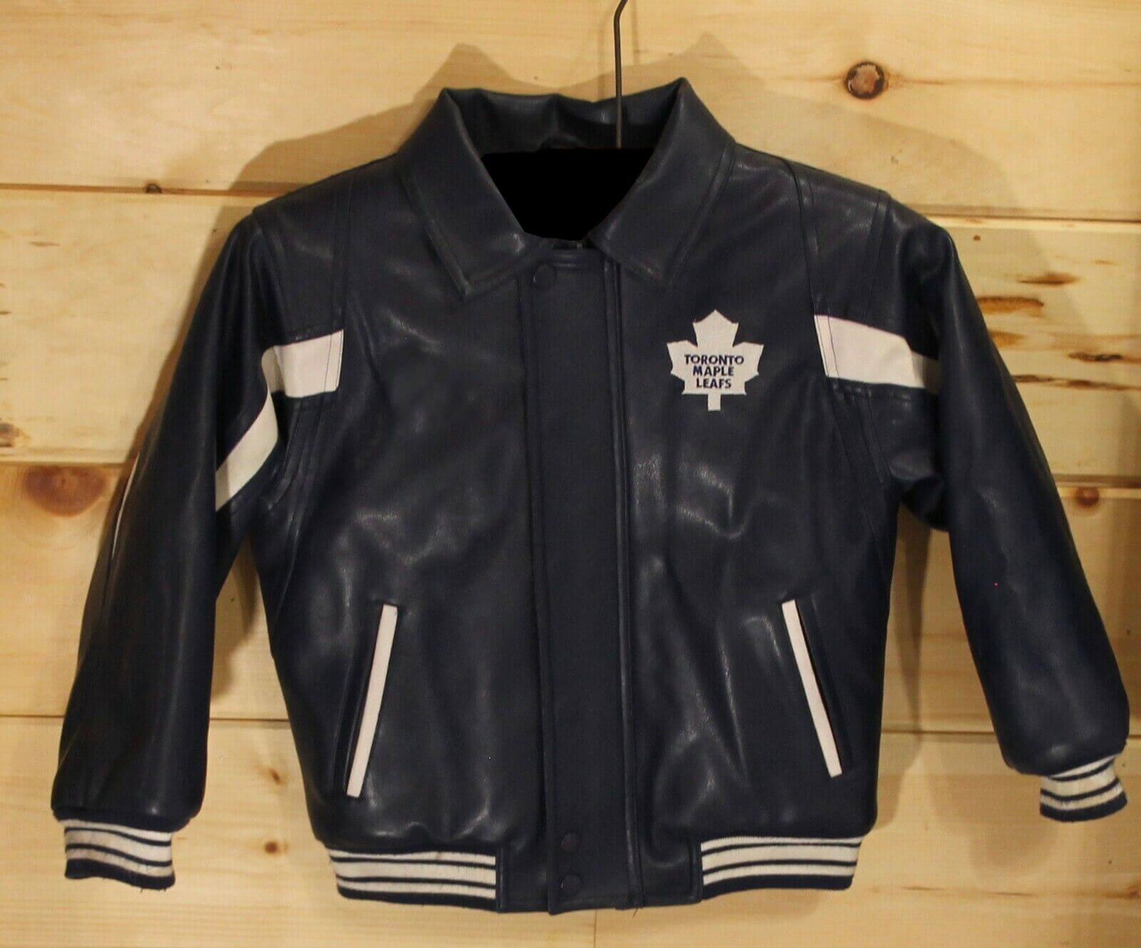 Toronto Maple Leafs Est 1917 Leather Jacket - Maker of Jacket