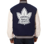 Toronto Maple Leafs Two Tone Varsity Jacket