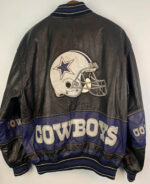 Vintage 90s NFL Dallas Cowboys Leather Jacket