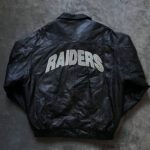 Vintage 90’s NFL Las Vegas Raiders Leather Jacket