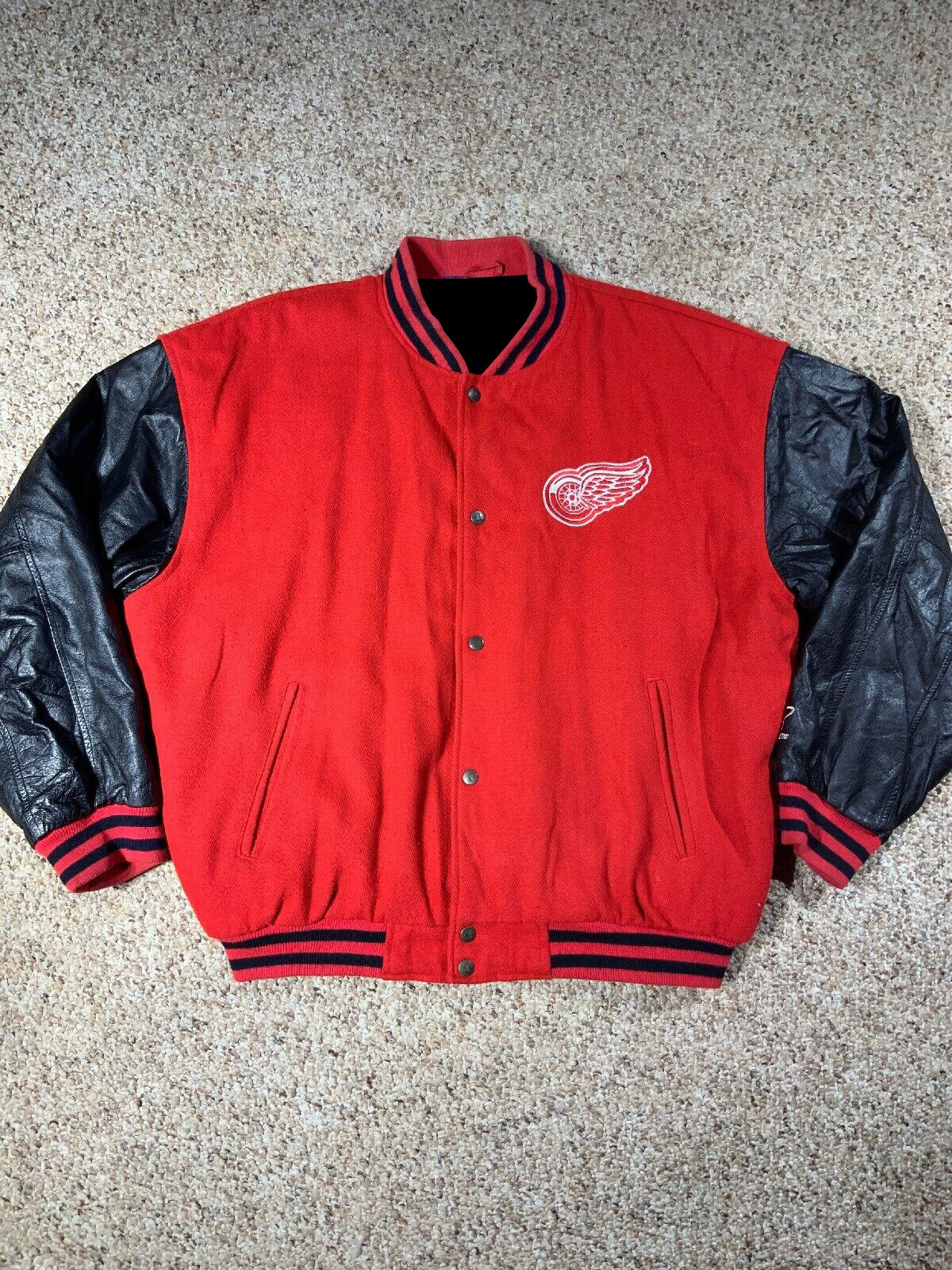 Detroit Red Wings NHL Varsity Jacket