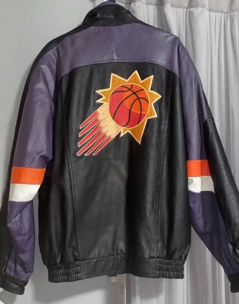 Maker of Jacket Phoenix Suns Pro Player NBA Basketball Leather Jacket
