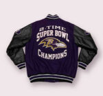 Baltimore Ravens Super Bowl Champions Bomber Jacket - Maker of Jacket