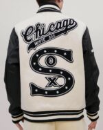 Maker of Jacket MLB Chicago White Sox Pink Baseball Varsity