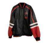 Cincinnati Bearcats Tricolor Leather Jacket