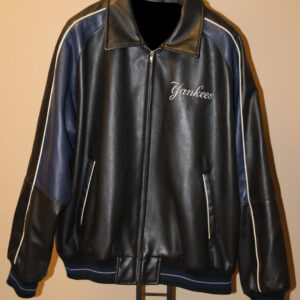 Vintage G-III NY Yankees Leather Varsity Jacket - Maker of Jacket