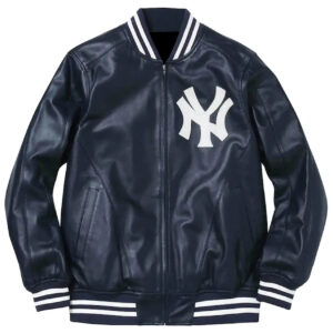 NY Yankees Title Holder Commemorative Canvas Varsity Jacket