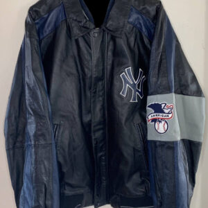 Maker of Jacket Sports Leagues Jackets MLB Orange New York Yankees Baseball Varsity