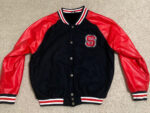 Vintage NC State Black And Red Varsity Jacket