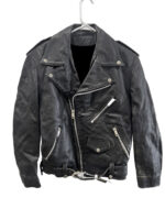 Hard Rock Cafe Cancun Black Biker Leather Jacket
