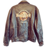 Hard Rock Cafe Chicago Save The Planet Brown Jacket